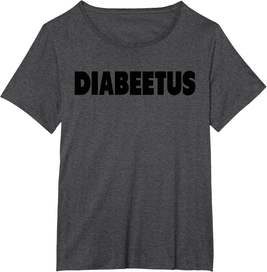 Diabeetus Funny Diabetes Absurd Things Humor Weird Meme T-Shirt - Dark Heather Grey