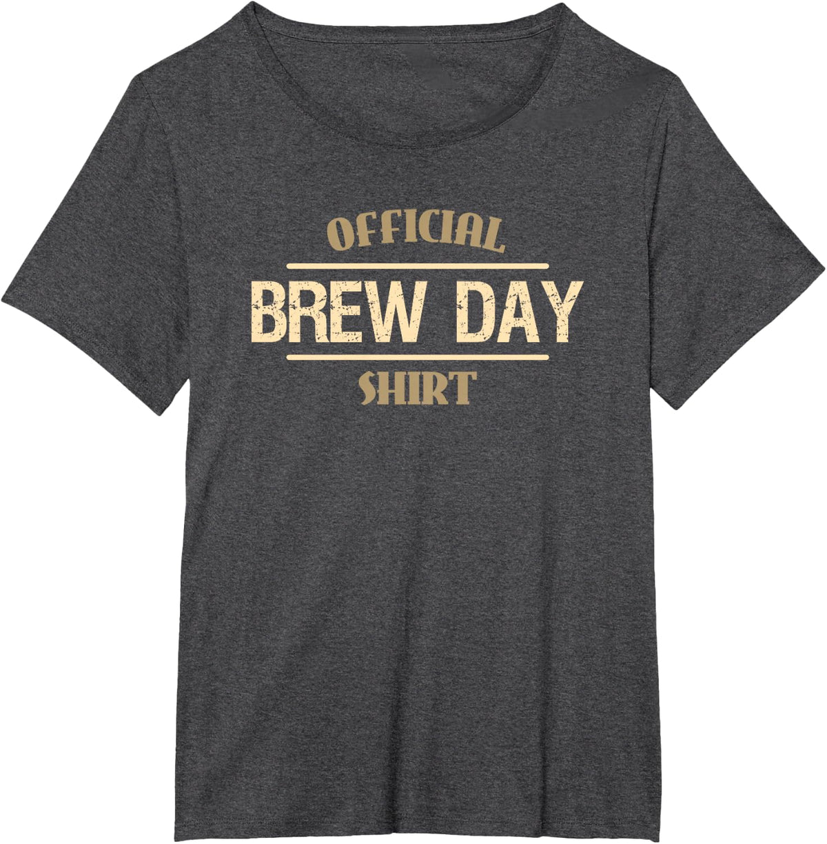 Funny Coffee Maker Merch for Brew Day - Barista Merch T-Shirt - Dark Heather Grey