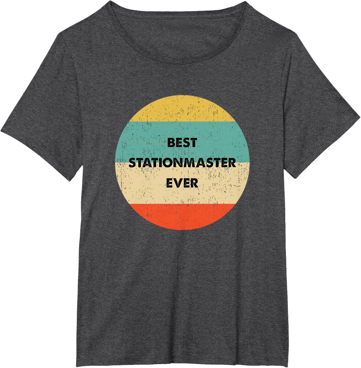 Stationmaster T-Shirt - Dark Heather Grey