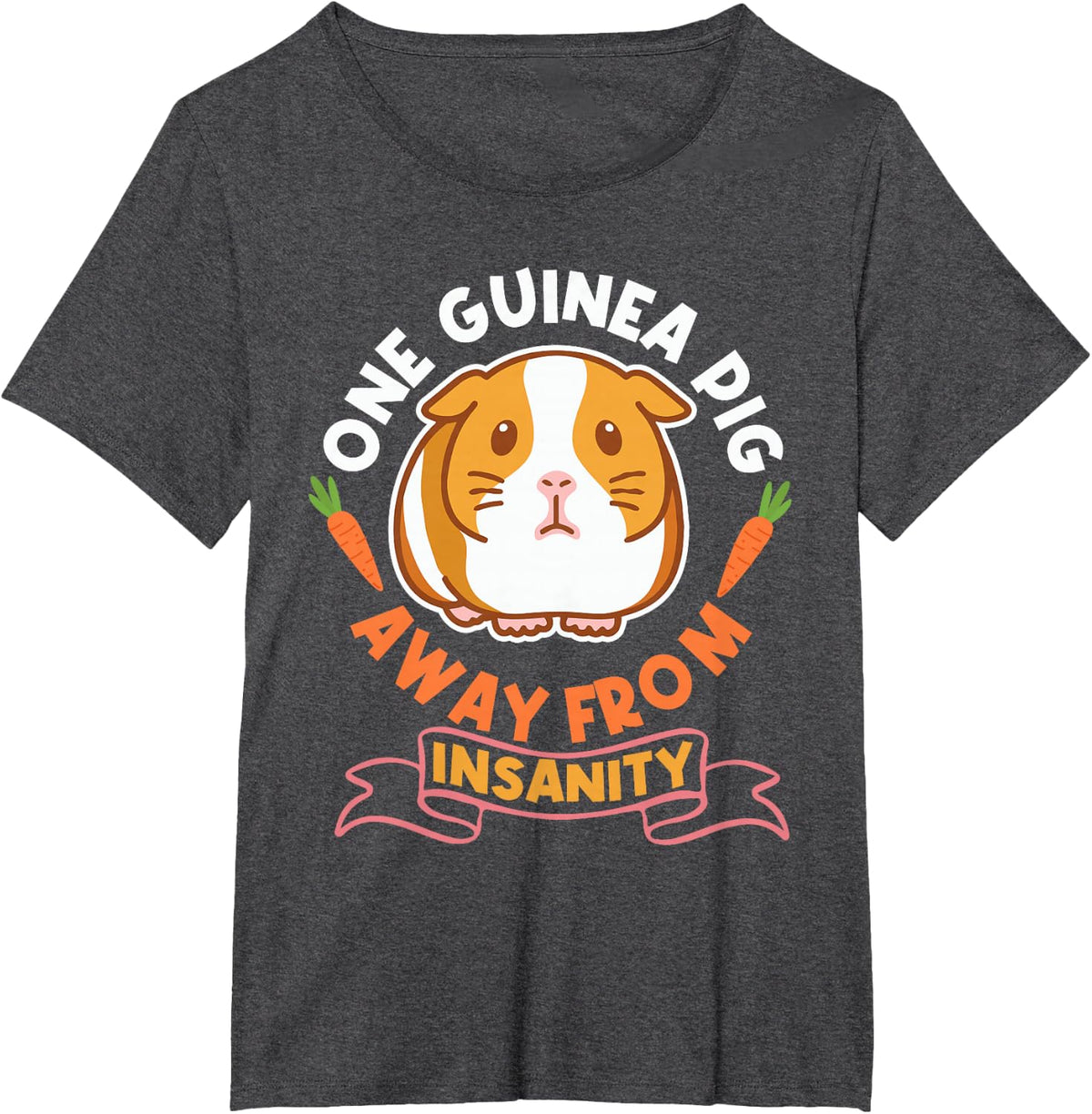 Guinea Pig Lover Furry Potato Love Guinea Pigs T-Shirt - Dark Heather Grey