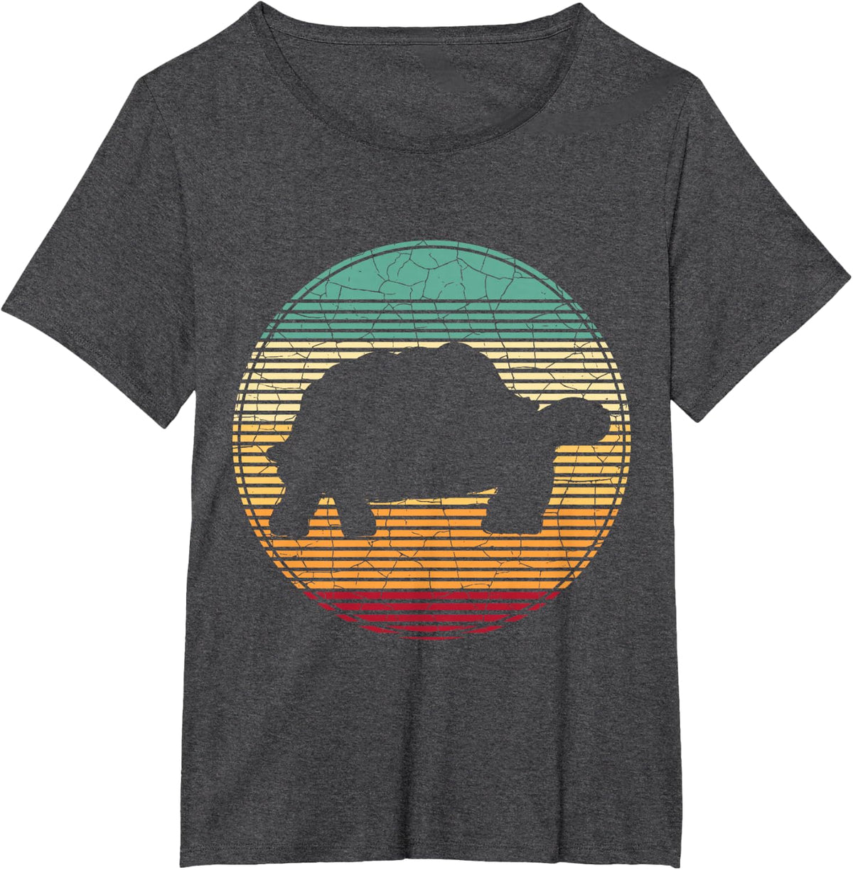 Tortoise - Save the Tortoise Shirt | Protect the Tortoise T-Shirt - Dark Heather Grey