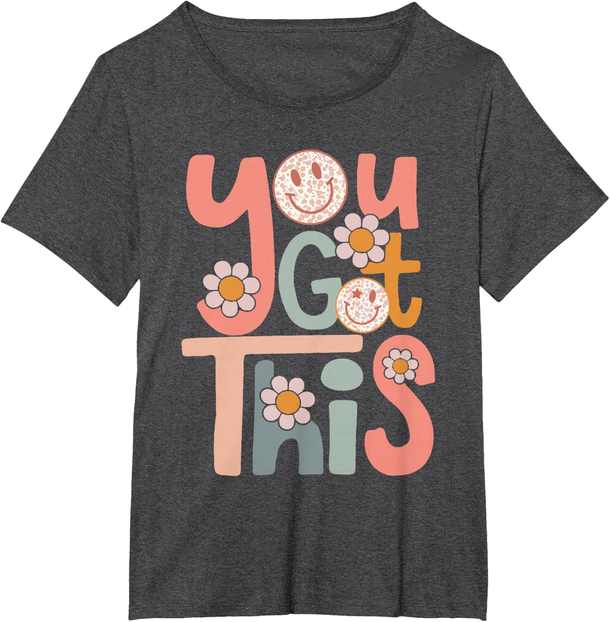 Motivational Testing Day Shirt Teacher Student You Got This Tee T-Shirt - Dark Heather Grey