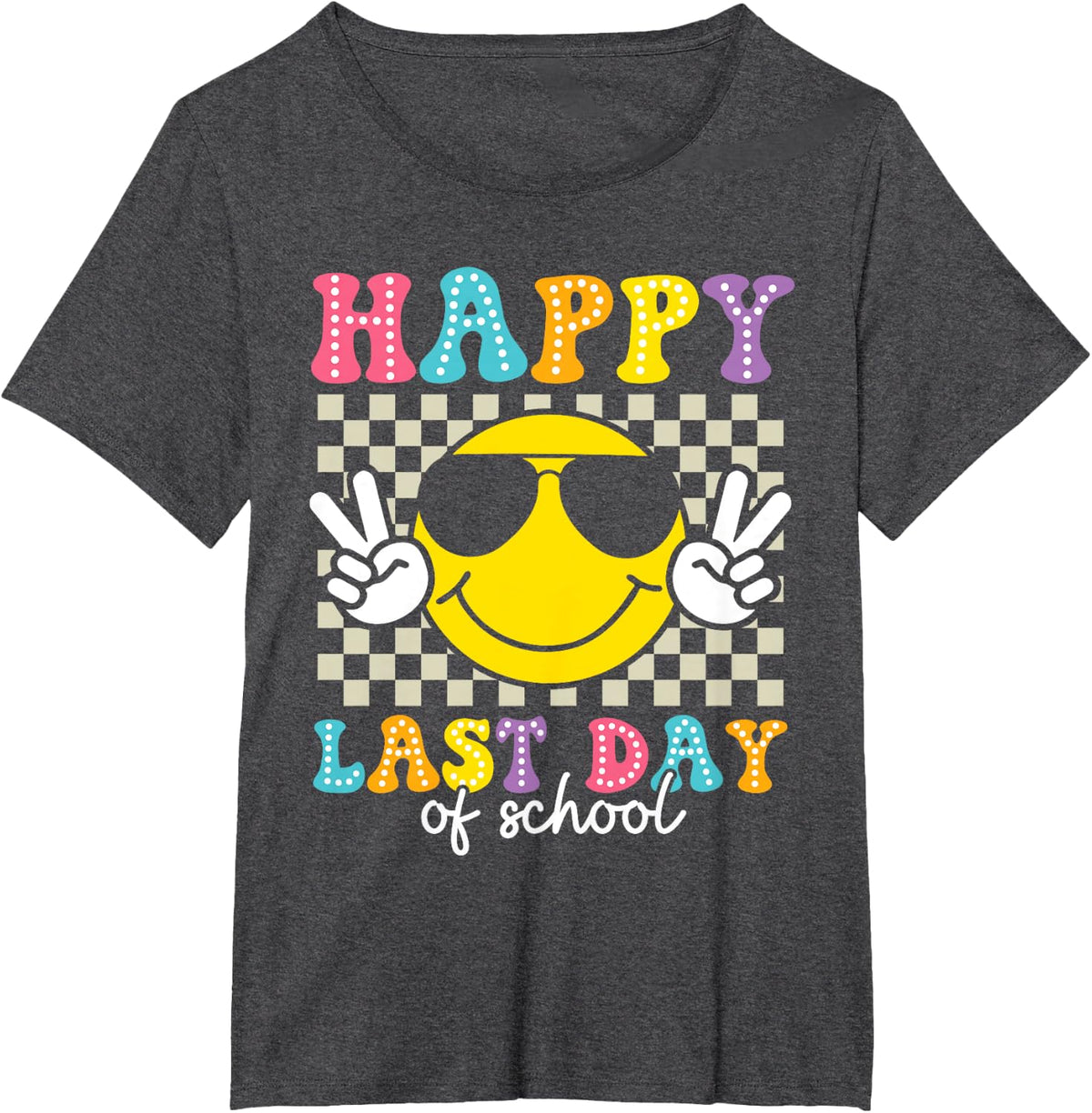 Teacher Student T-Shirt Tee For Kids - Dark Heather Grey