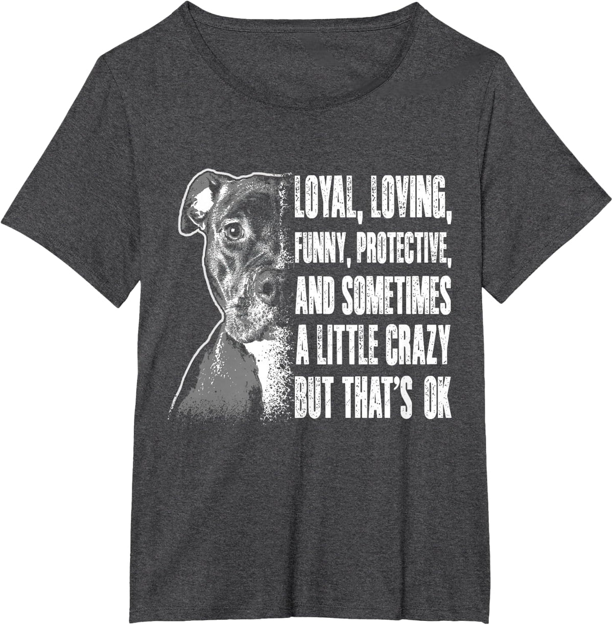 Pitbull Shirts Men Women Pitbull Rescue Shelter Dog Gift T-Shirt - Dark Heather Grey