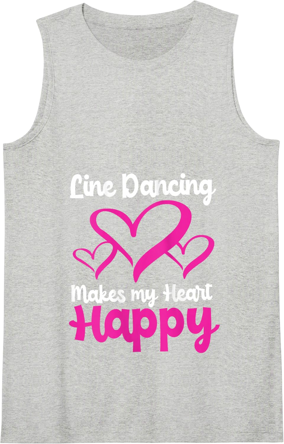 Line Dancer For Women I Love Line Dancing Tank Top - Heather Grey