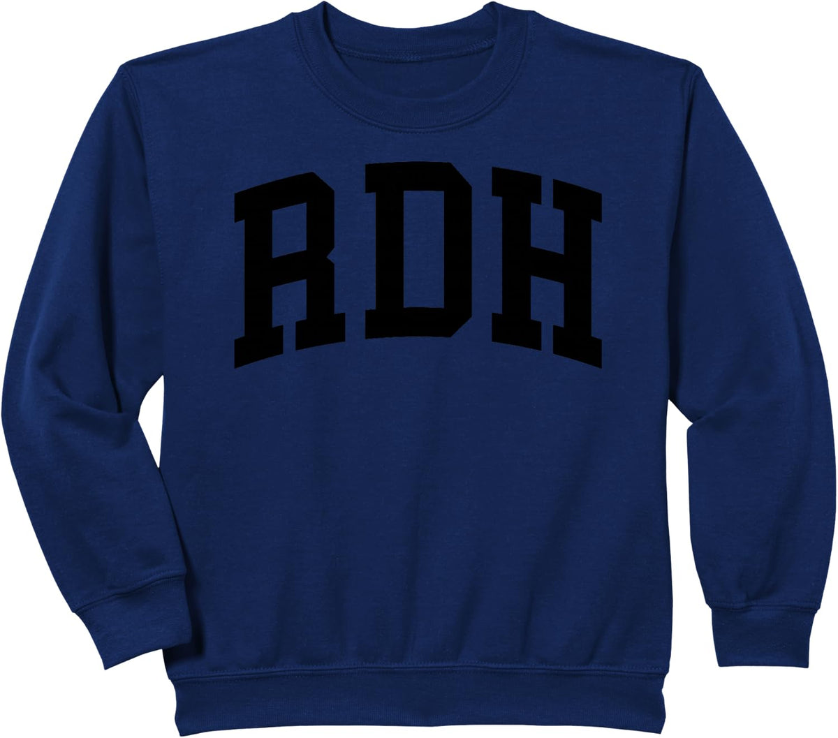 RDH Dental Hygienist Jumper Sweatshirt - Navy Blue