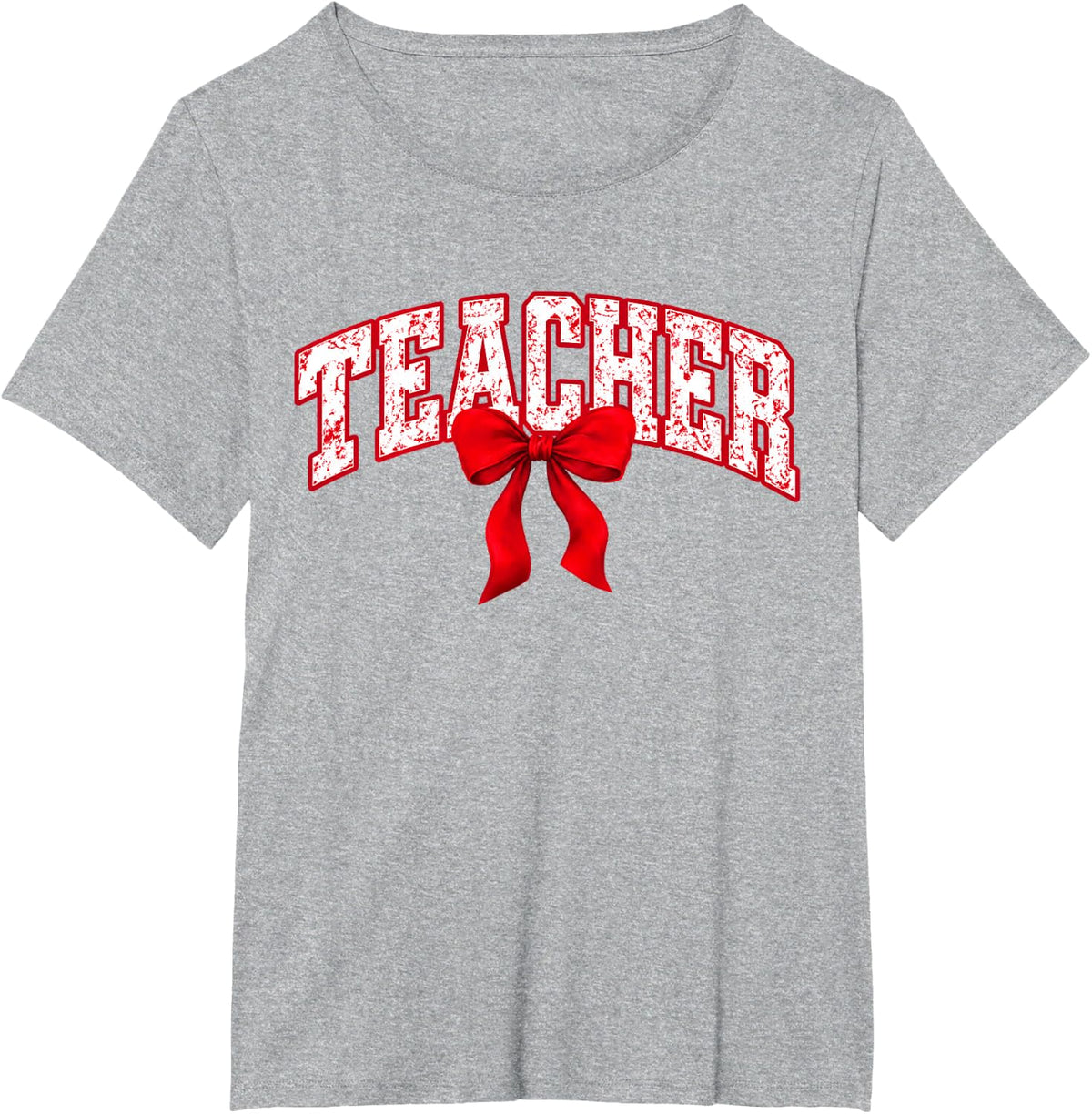 Girls Womens T-Shirt - Heather Grey