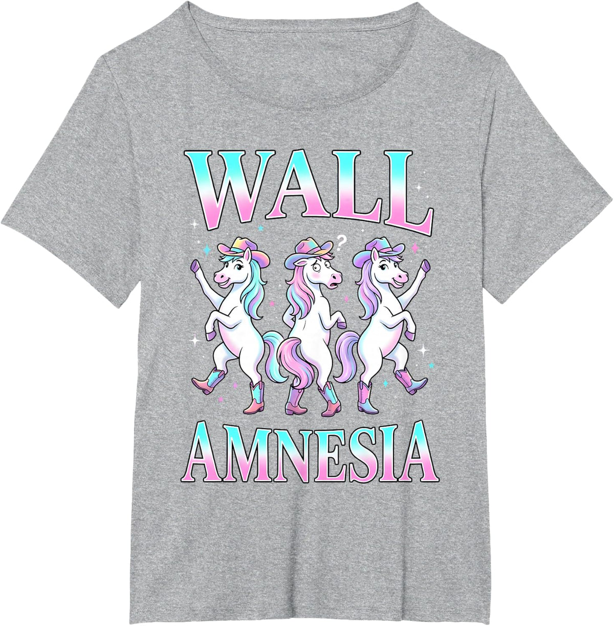 Line Dancing Horses Line Dancer Line Dance T-Shirt - Heather Grey