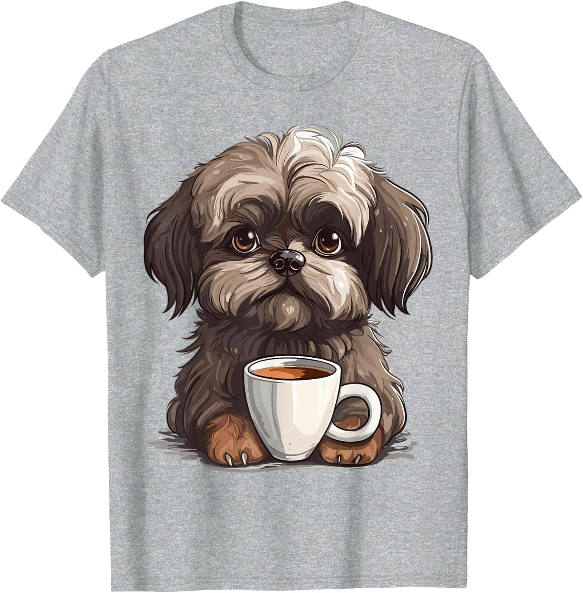 Bolonka Zwetna Puppies Dog Bolonka Owner Dogs Mom Bolonka T-Shirt - Heather Grey